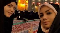 عکس زیبای مبینا نصیری در مشهد