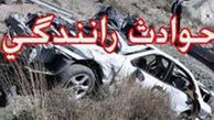 تصادف پراید با پژو در جاده بندر ترکمن