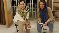 همنشینی بازیگر گیسو با همسر جواد عزتی + عکس