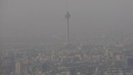 هوای ناسالم فروردین ماه در تهران 