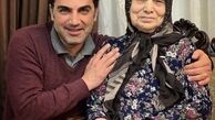 کوروش سلیمانی و مادرش + عکس