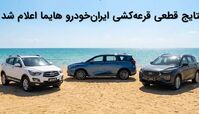 مشاهده نتایج قرعه کشی ایرانخودرو هایما با کد ملی + جزئیات دهمین مرحله فروش ایران‌خودرو