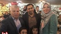 زوج محبوب در جشن تولد«علی پروین»/عکس