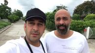 پیاده روی صبحگاهی وحید شیخ زاده و پیام احمدی نیا + عکس 