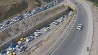 در محور کندوان تردد وسایل نقلیه سنگین کماکان ممنوع است