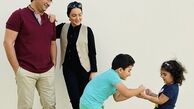 شیلا خداداد در کنار خانواده شادش + عکس