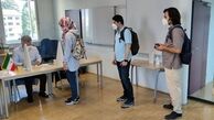حضور پرشور هموطنان ایرانی مقیم خارج از کشور در پای صندوق‌های رای +تصاویر