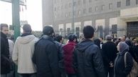 تجمع متقاضیان مسکن مهر مقابل مجلس