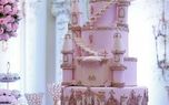 مدل کیک قلعه‌ای دخترانه برای تولد+عکس