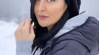 استایل برفی مریم معصومی + عکس