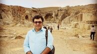 شهرام عبدلی در منطقه ای تاریخی + عکس
