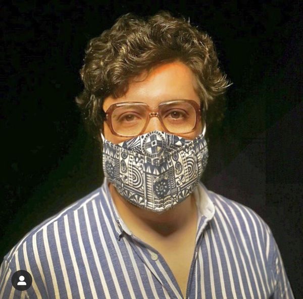 ماسک خاص مهران رنجبر + عکس