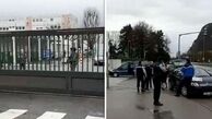 فردی با خودرو به نظامیان فرانسوی حمله کرد