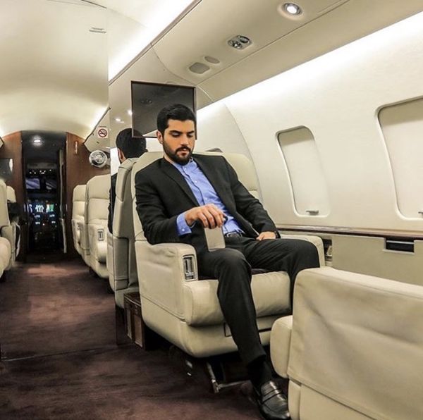 هواپیمای شخصی سینا مهراد + عکس