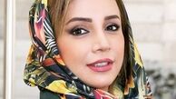 شبنم قلی خانی با شالی زیبا