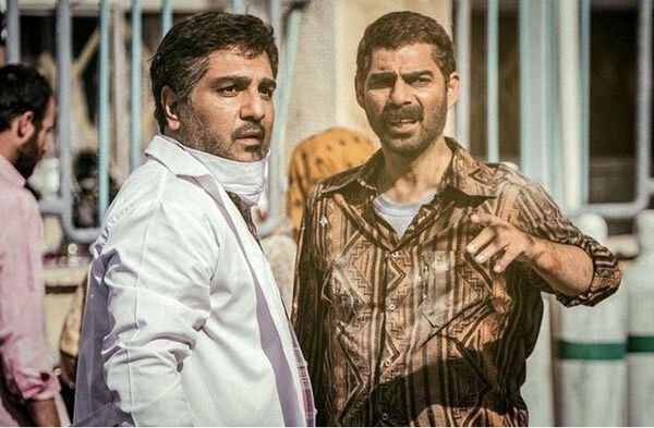 استایل پیمان معادی و مهران مدیری در درخت گردو + عکس