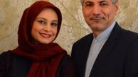 همسر بازیگر یکی از سیاستمداران کشور + عکس