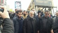  قاسم سلیمانی در راهپیمایی 22 بهمن تهران حضور یافت