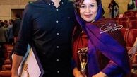 مادر ریگی در آغوش پسرش+عکس