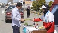 ارائه خدمات حمایتی سازمان جوانان هلال احمر به ۷۸۰ هزار مسافر نوروزی