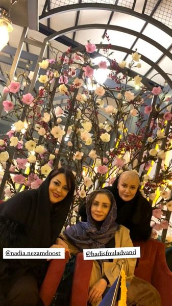 حدیث فولادوند ودوستانش + عکس