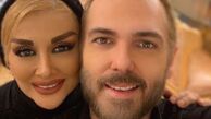 سلفی عاشقانه کوروش تهامی و همسرش +عکس