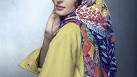 مریم‌ مومن با تیپ رنگی رنگی + عکس