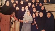سپیده خداوردی در دوران مدرسه + عکس
