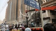 شمار جان‌باختگان حادثه ریزش ساختمان در آبادان به 10 تن رسید