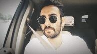 نیما شعبان نژاد در ماشینش + عکس