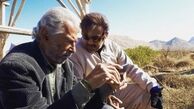 سام قریبیان در کنار پدرش + عکس