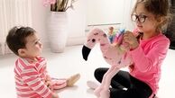 عکس خوش آب و رنگ دخترونه بچه های شاهرخ استخری