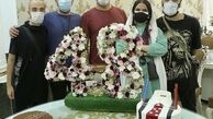 تولد منوچهر هادی در پشت صحنه سریال عاشقانه ۲ + عکس