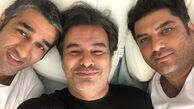 زوج نمکی سینما ایران بر بالین پیمان قاسمخانی+عکس