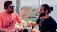 کافه گردی محمد علیزاده و دوست عربش + عکس