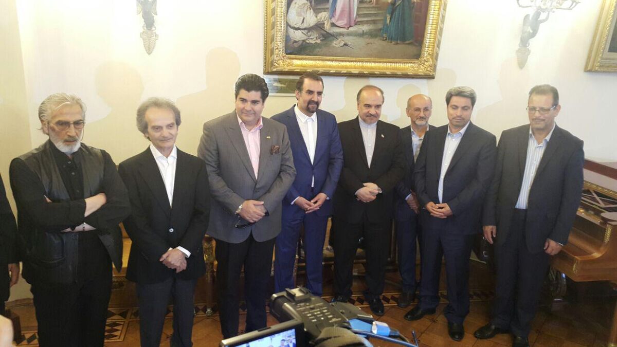 میزبانی سفارت ایران در روسیه از منتخب ارکستر ملی