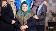 عمو پورنگ در کنار مادر و خواهرش + عکس 