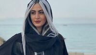 موهای مریم مومن سفید شد + عکس