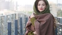 مهتاب ثروتی با شالی زیبا