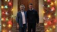 حضور عادل فردوسی پور در مهمونی چراغونی سروش صحت + عکس
