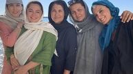 مهتاب کرامتی در جمع دوستانش + عکس