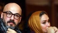 عکس الهام حمیدی و بازیگر خوش استایل