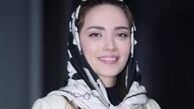 قهقه های شادمانه بهنوش طباطبایی/عکس