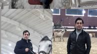 اسب سواری آقای بازیگر + عکس
