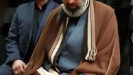 عکسی از حضور فرزند رهبر انقلاب در مجلس ختم فرزند احمد توکلی