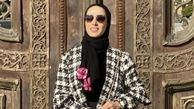 تازه عروس معروف با استایلی شیک + عکس