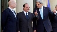 دیدار اولاند و کری