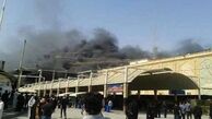 هتل زائران ایرانی در نجف دچار حریق شد
