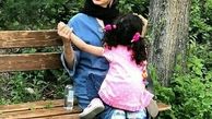 بازی شبنم قلی خانی و دخترش در پارک+عکس