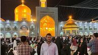 سیاوش خیرابی مهمان ویژه امام رضا(ع)+عکس